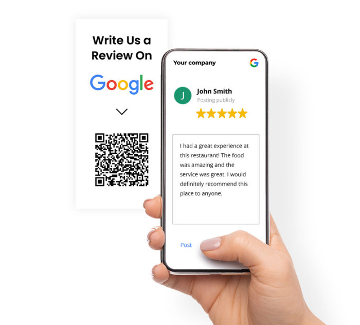using a qr code